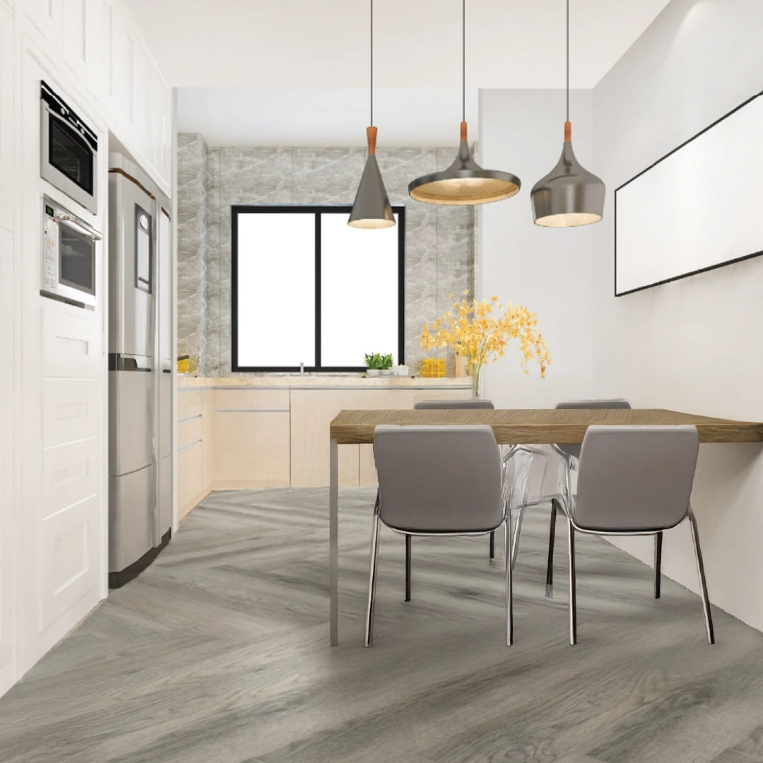 RF Richmond SPC Herringbone — Forest