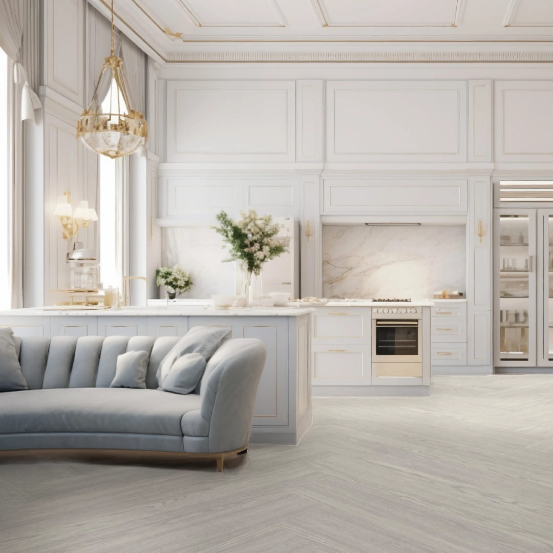 RF Richmond LVT Herringbone - Silver