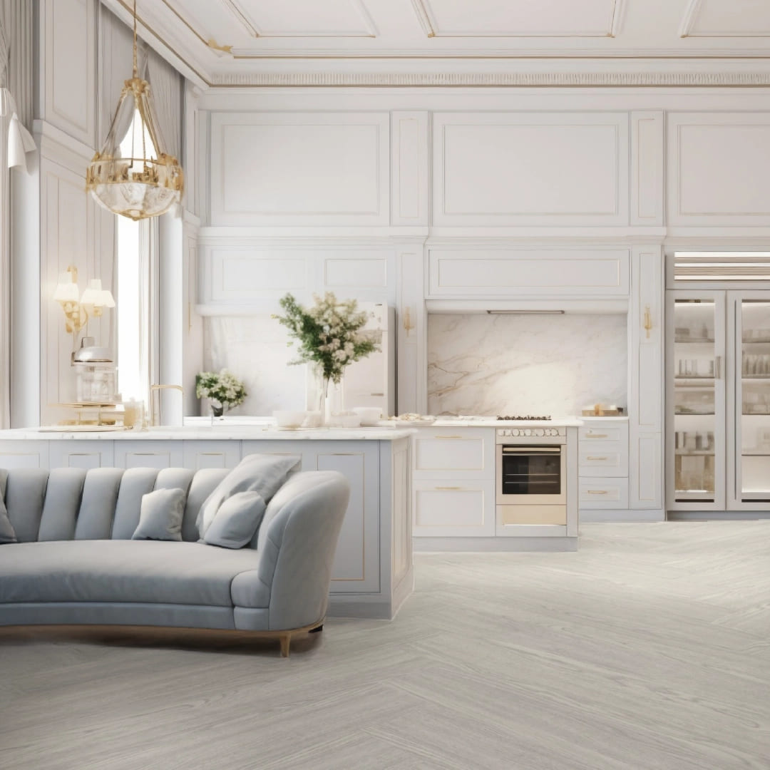 RF Richmond SPC Herringbone — Silver